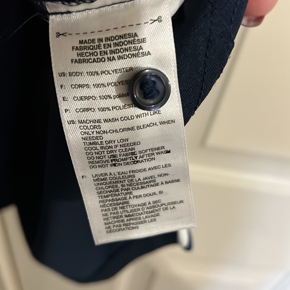 Adidas climacool navy Polo Howard Payne University Large - Picture 6 of 6